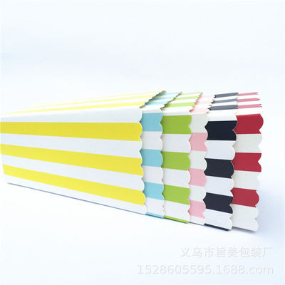 CMYK Nuggets เครื่องครัวถอดทิ้งที่สามารถทําลายชีวภาพได้ กล่องบรรจุป๊อปคอร์น