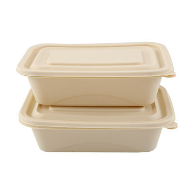 500 600ML อาหารคอมพอสเทสไทยสตาร์ค อาหารกลางวัน กล่องบรรจุอาหารเร็ว